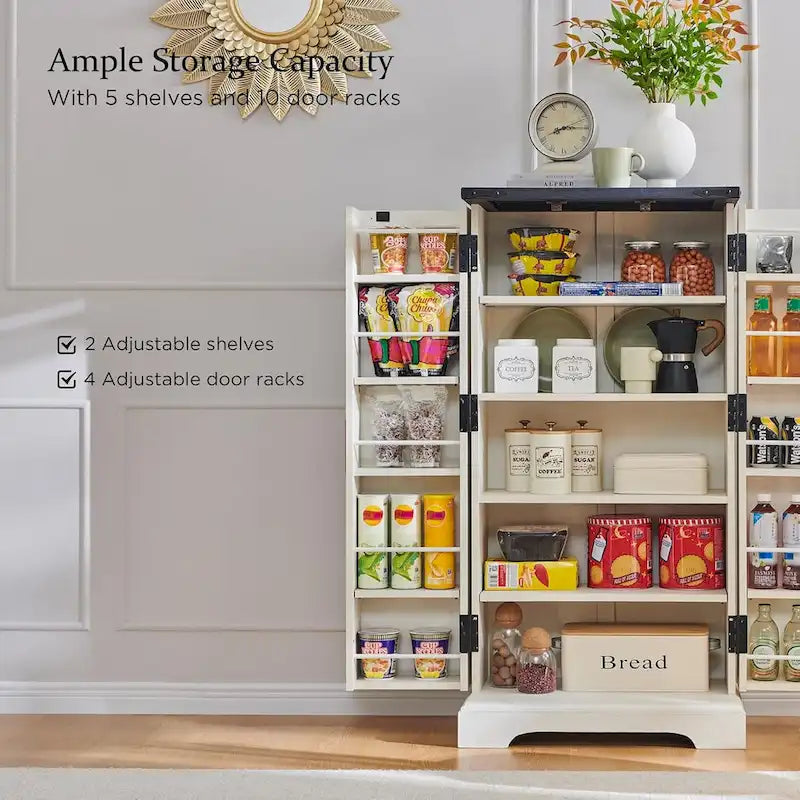 Meuble de rangement moderne à cannelures avec portes à panneaux ondulés, hauteur 119 cm
