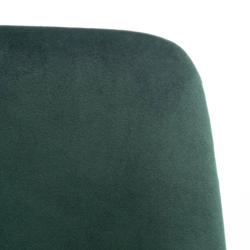 Chaise de salle à manger moderne en velours, lot de 2