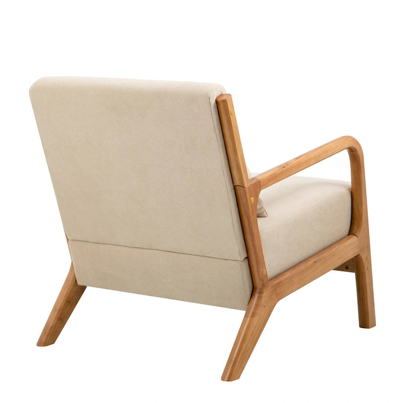 Fauteuils d'appoint rembourrés avec oreillers (lot de 2)