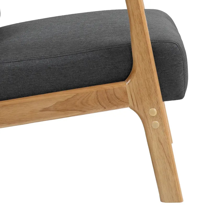 Fauteuils d'appoint rembourrés avec oreillers (lot de 2)