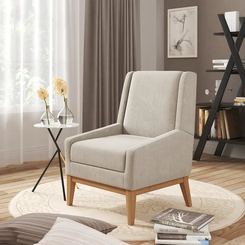 Fauteuil d'appoint en chenille
