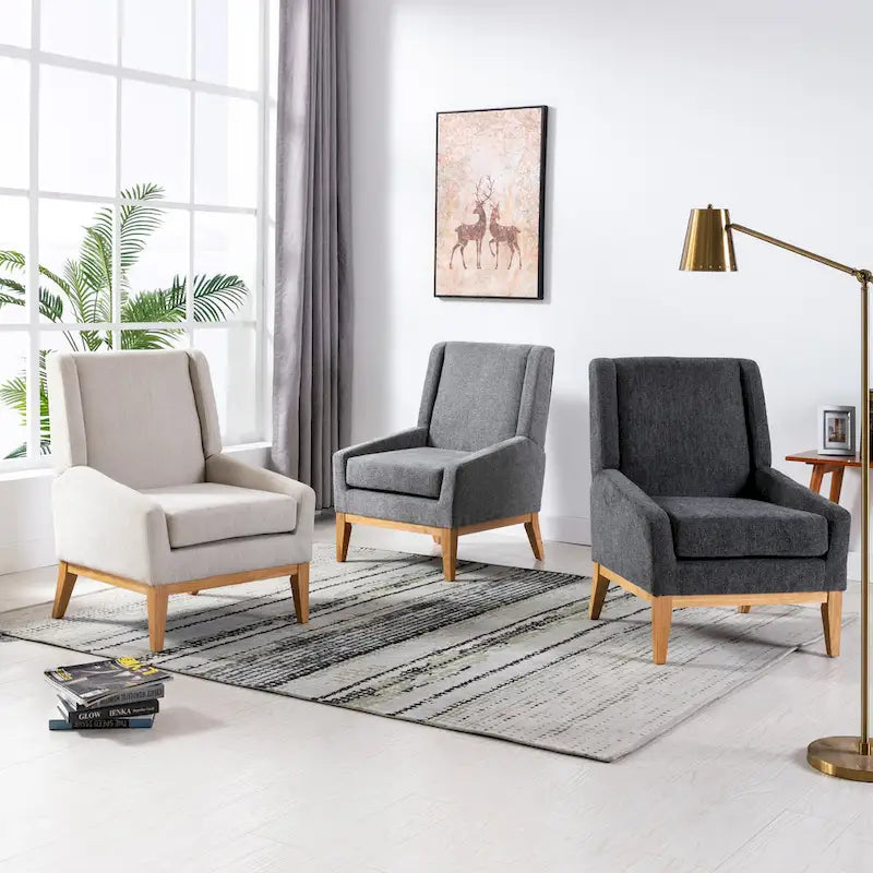 Fauteuil d'appoint en chenille