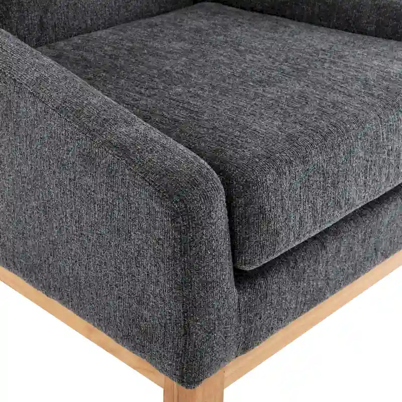 Fauteuil d'appoint en chenille