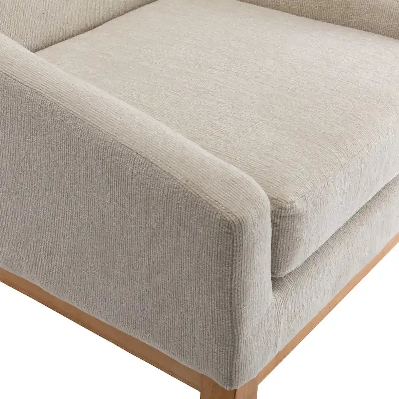 Fauteuil d'appoint en chenille