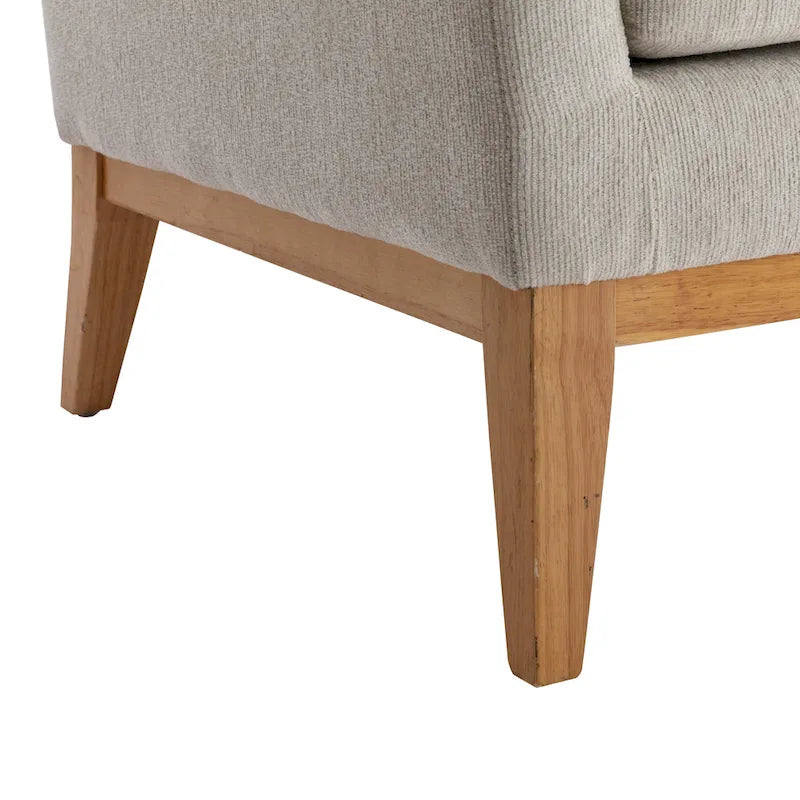 Fauteuil d'appoint en chenille