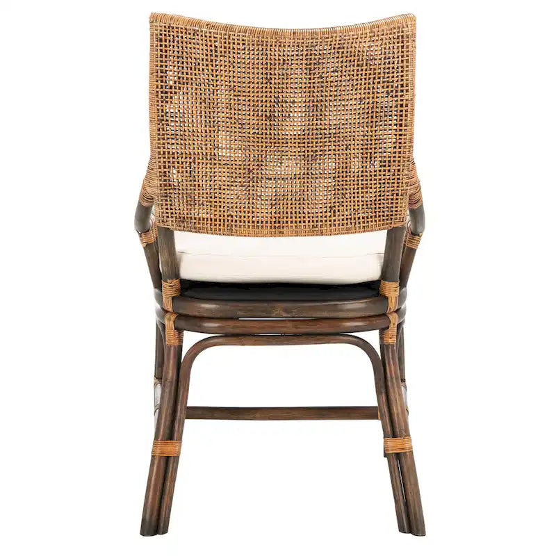Fauteuil coussin en rotin Coastal, 22 la. x 24 prof. x 37 H