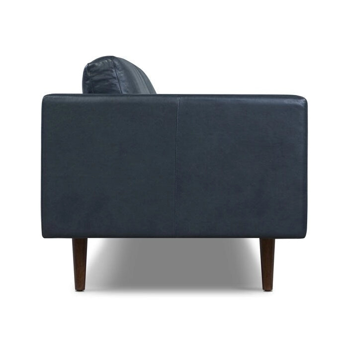 Canapé en cuir italien de 224,8 cm