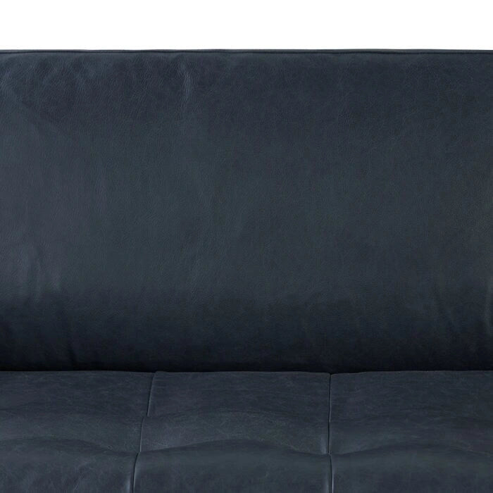 Canapé en cuir italien de 224,8 cm