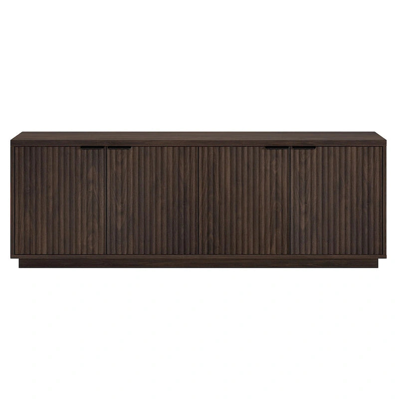 Meuble TV rectangulaire pour téléviseurs jusqu'à 78", 178 cm de large