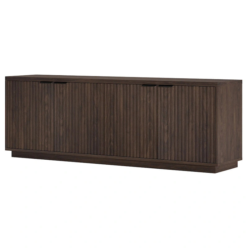 Meuble TV rectangulaire pour téléviseurs jusqu'à 78", 178 cm de large