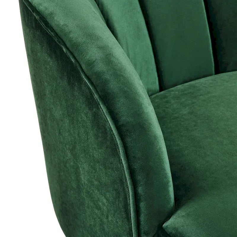 Fauteuil club moderne rembourré, ensemble de 2