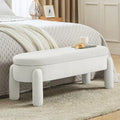 Banc de rangement moderne avec couvercle à charnière