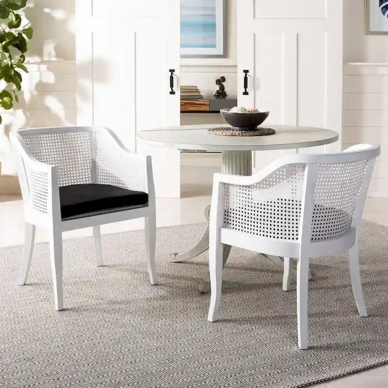 Table à manger à abattants avec pied central et détails sculptés en spirale, 43" x 31"